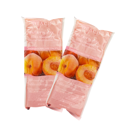 Amora Peach Paraffin Wax – Moisturizing Wax for Hands, Feet & Beauty Treatments – 453 g