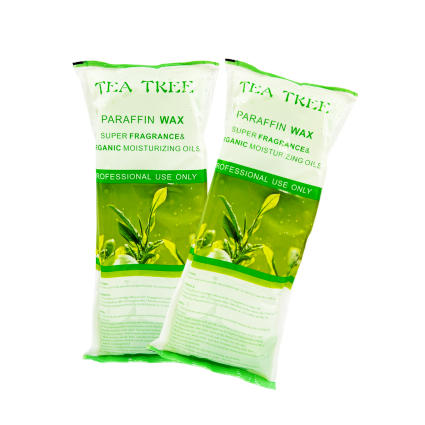 Amora Tea Tree Paraffin Wax – Moisturizing Wax for Hands, Feet & Beauty Treatments – 453 g