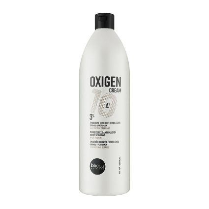 Enhance Your Hair Color with BBCOS Oxidant/Peroxide Cream – Smooth, Hydrating, and Reinforcing developer – Vol.10 / 1000 ml