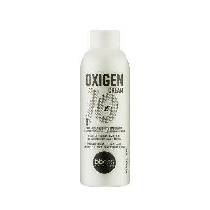 Enhance Your Hair Color with BBCOS Oxidant/Peroxide Cream – Smooth, Hydrating, and Reinforcing developer – Vol.10 / 150 ml
