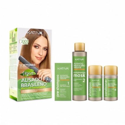 Kativa Vegan Brazilian Straightening Kit (Alisado)