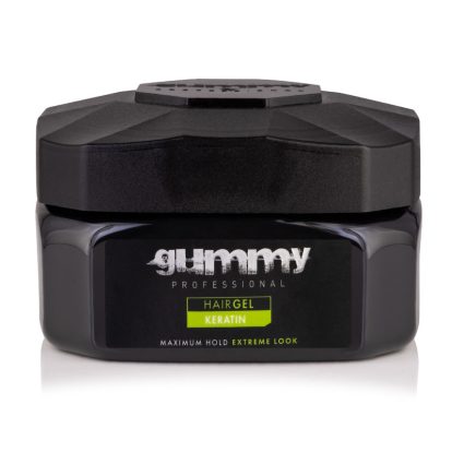 Gummy Hair Gel Keratin 220 ml (Green)