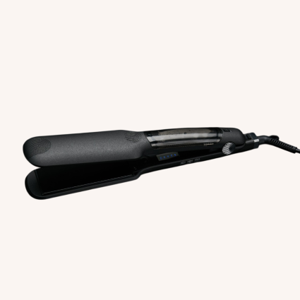 Speedy ST-02 Steam Hair Straightener – Professional Steam Styling Iron for Smooth, Sleek Hair – Black