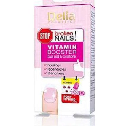 Delia Stop/Help Broken Nails Vitamin Booster – Strengthening Nail Treatment – 11 ml