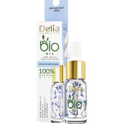 Delia Bio Moisturizing Oil for Nails & Cuticles – Hydrating Nail & Cuticle Care – 10 ml