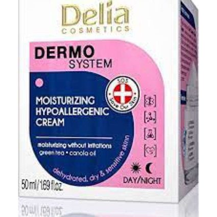 Delia Dermo System Moisturizing Hypoallergenic Cream 50 ml