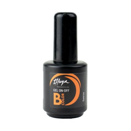 Thuya B.Color Gel On-Off 14 ml – Sunrise Vibrant Coral Semi-Permanent On-Off Gel for UV/LED