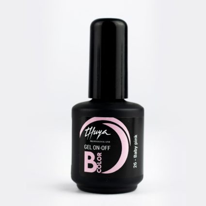 Thuya B.Color Gel On-Off 14 ml – #26 Baby Pink Semi