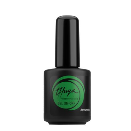 Thuya Gel On-Off 14 ml – Forest Green Soak-Off Gel Polish | Long-Lasting, High-Gloss, Chip-Resistant UV/LED Nail Gel