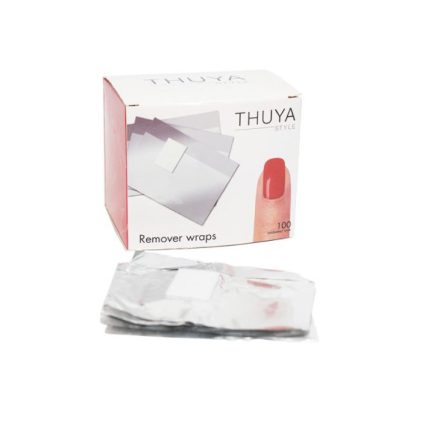 Thuya Remover Wraps – Professional Gel & Nail Polish Removal Wraps – 100 Pcs