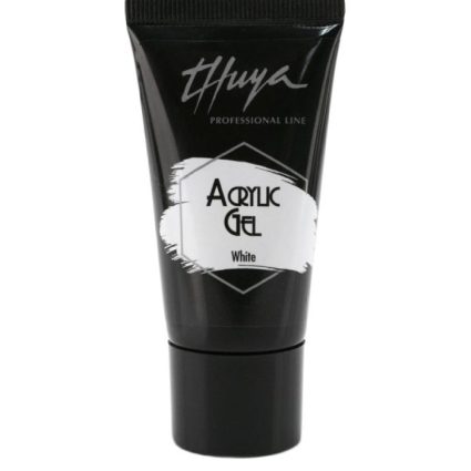 Thuya Acrylic Polygel – White Professional Nail Extension & Sculpting Gel – 30 g