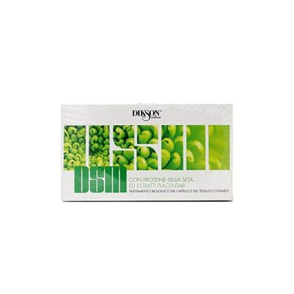 Dikson DSM Hair Ampoules Against Hair Loss 10x10ml – Biotin Scalp Treatment for Hair Growth & Strengthening