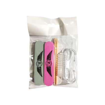 Pilot 6-Piece Manicure & Pedicure Kit – Professional Nail Care & Grooming Tool Set