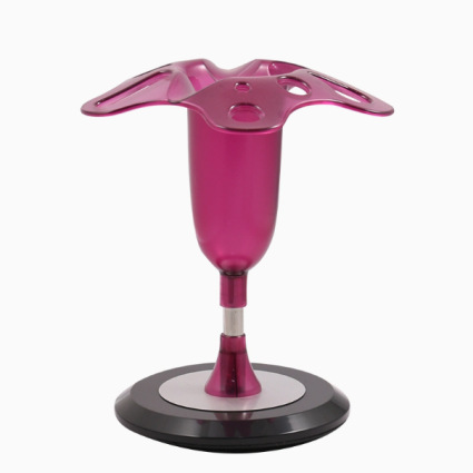 P.B DH0016 Hair Dryer Holder – Compact Styling Tool Stand for Hair Dryer, Curling Iron & Hair Straightener – Purple
