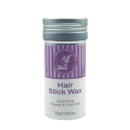 Amora Hair Styling Stick Wax – Flyaway & Frizz Control for Smooth Hairstyles – 75 g