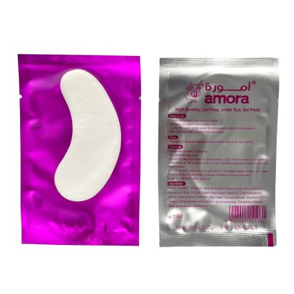 Amora Disposable Eye Pads – 50 Pairs – Purple