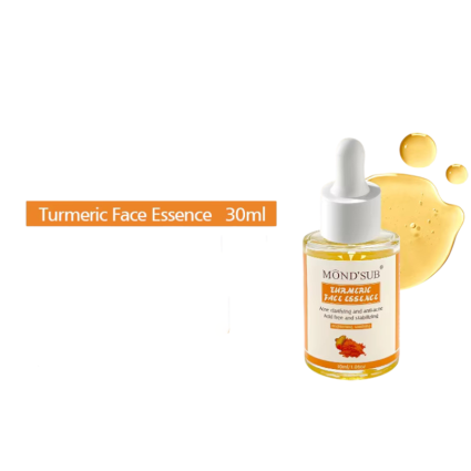 Mondsub Turmeric Face Care Line – Toner, Essence, Lotion, Cream & Mud Mask , Dark Spot Lightening & Skin Brightening Formula – Face Essence Only/-