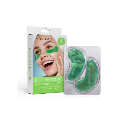 MOND’SUB Gel Under-Eye Patches – 5 Pairs – Refreshing & Lifting