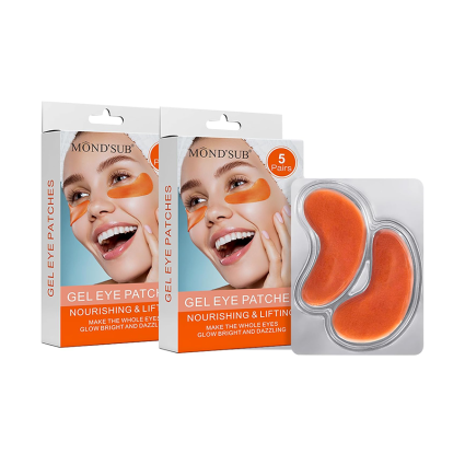 MOND’SUB Gel Under-Eye Patches – 5 Pairs – Nourishing & Lifting