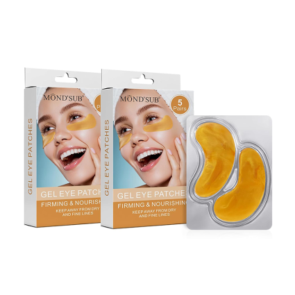 MOND’SUB Gel Under-Eye Patches – 5 Pairs – Firming & Nourishing