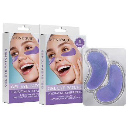 MOND’SUB Gel Under-Eye Patches – 5 Pairs – Hydrating & Refreshing