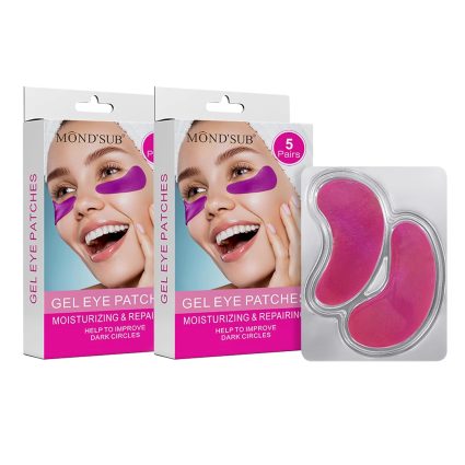 MOND’SUB Gel Under-Eye Patches – 5 Pairs – Moisturizing & Repairing