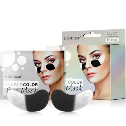 MOND’SUB Double-Color Hydrogel Eye Masks – 6 Pairs – Tremella
