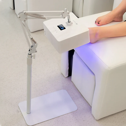 MG 42W Foot Nail Lamp with Clamp – 2-in-1 UV/LED Gel Curing Lamp for Hands & Feet – Flexible Professional Design