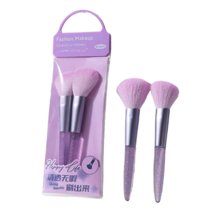 Pilot LLT35 Purple Makeup Brush Set – 2 Pieces
