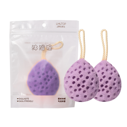 Pilot SY808 Purple Bath Sponge – 1 Piece