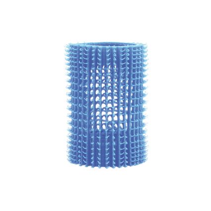 Eurostil Hair Rollers 45 mm #00047 – Pack of 5 Professional Curlers for Volume & Loose Waves – Blue