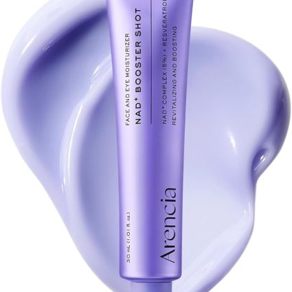 Arencia NAD+ Booster Shot Serum – 5% NAD+ Complex & Resveratrol Revitalizing Serum – 30 ml