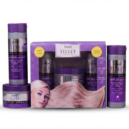 SilverX Purple Hair Care Kit 3-in-1