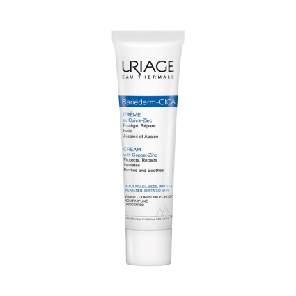Uriage Bariéderm Cica Repair Cream – Soothing & Skin Barrier Repair Moisturizer – 40 ml