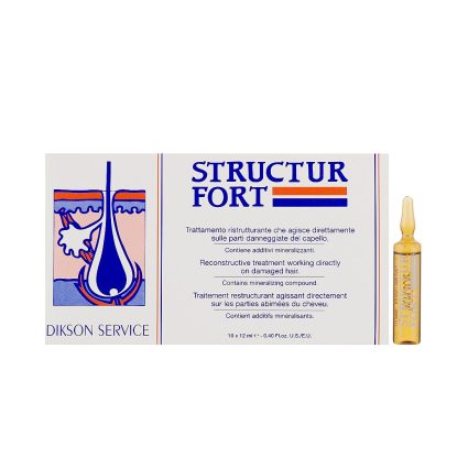 Dikson Structur Fort Hair Restructuring Ampoules 10x12ml