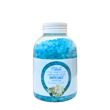 Amora Caribbean Sea Aromatic Bath Salt – Blooming Jasmine – 600g