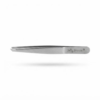 Jully France JF-1331 Slim-Tip Eyebrow Tweezers 8.5 cm – Precision Brow Shaping & Hair Removal Tool
