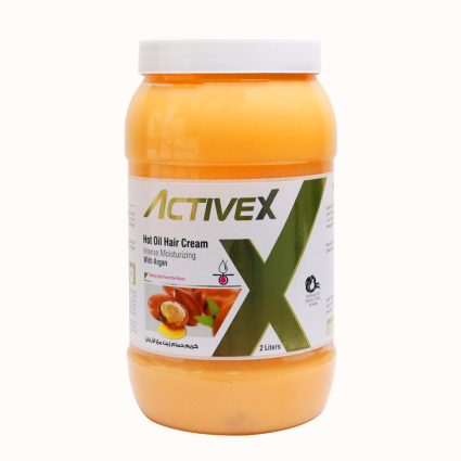ActiveX Hot Oil Hair Cream 2 Litre – Argan , Nourishing and Repairing