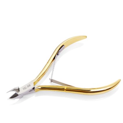Nghia C-112 Cuticle Nipper – Professional Gold-Plated Precision Manicure Tool