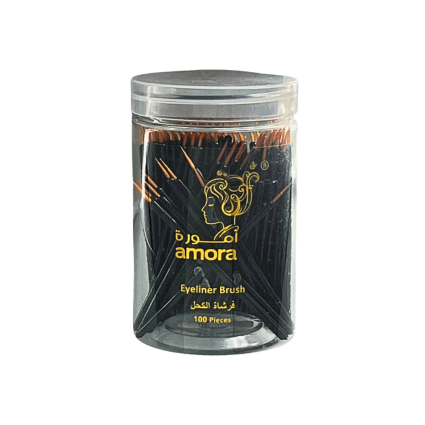 Amora Disposable Eyeliner Brushes – Pack of 100 Pcs