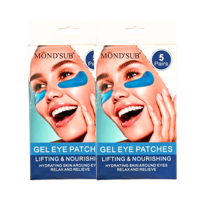 MOND’SUB Gel Under-Eye Patches – 5 Pairs – Lifting & Nourishing