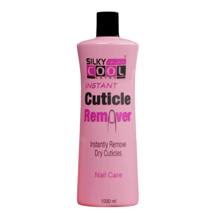 Silky Cool Cuticle Remover – Pink Professional Liquid Cuticle Softener – 1000 ml