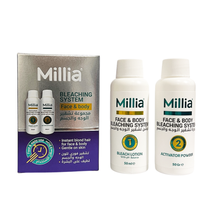 Millia Facial & Body Bleaching System – 2 x 50 g