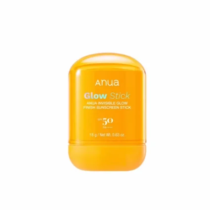 Anua Invisible Glow Finish SPF 50+ Sunscreen Stick – Lightweight Radiant Finish Sun Protection – 18 g