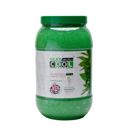 Silky Cool Mint Foot & Body Scrub Gel