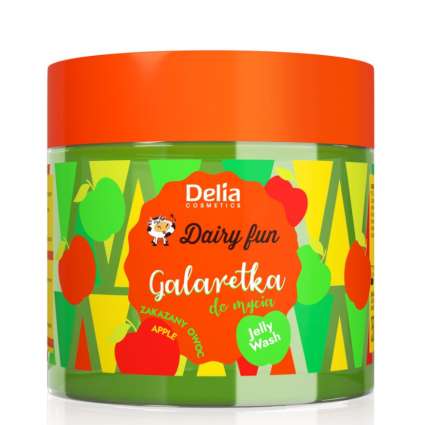 Delia Apple Face & Body Jelly Wash – 350g