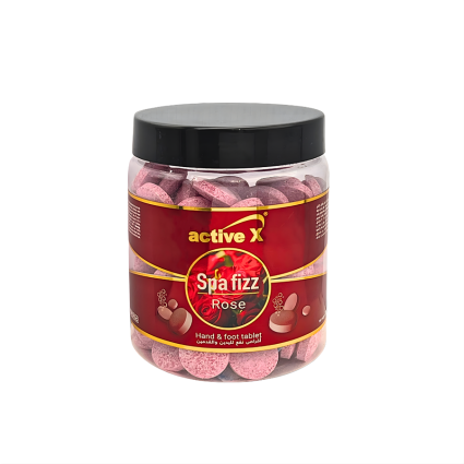 ActiveX Spa Fizz Hand & Foot Tablets – Rose – 750g