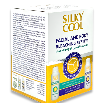 Silky Cool Face & Body Brightening Kit