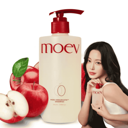 MOEV Annurcatin Shampoo Jumbo – شامبو بالكافيين والبيوتين والنياسيناميد للعناية بفروة الرأس ودعم نمو الشعر