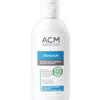 ACM Sedacalm شامبو مهدئ لفروة الرأس الحساسة والمتهيجة – تنظيف لطيف وعناية مريحة – 200 مل